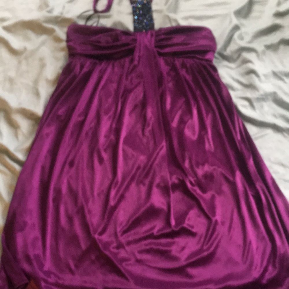 As U Wish Purple Dress
